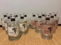 響ジャパニーズハーモニー700ml 空瓶 6本 +ブレンダーズチョイス 空瓶6本のサムネイル