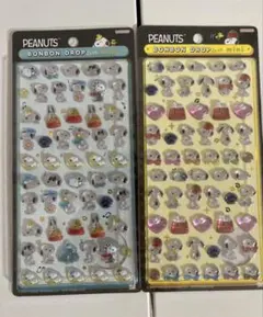 PEANUTS BONBON DROP ミニシールセット 2パック