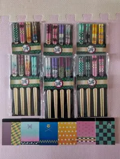 メモ帳セット 鬼滅 和柄カトラリー