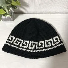 329クラシックハット☆クラッシャーハット☆バケットハット☆手編みニット帽