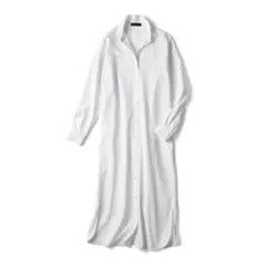 【極美品】DAMA collection バックタック ロングシャツワンピース