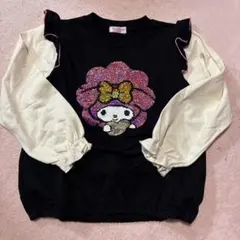 My Melody スパンコール 長袖カットソー