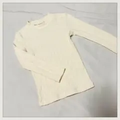 branshes アイボリー 長袖カットソー 110