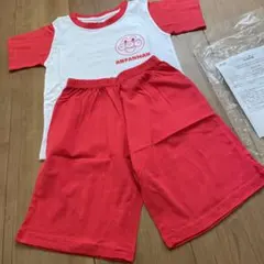新品　アンパンマン　パジャマ　半袖　非売品　女の子　男の子　入園準備　双子