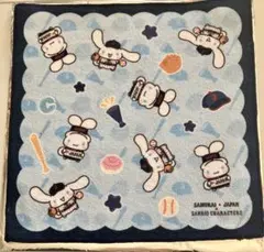 タイトーくじ 侍ジャパン　 Sanrio ハンドタオル シナモロール　シナモン