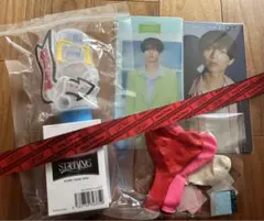 King & Prince ペンライト　永瀬廉チケットファイルセット　落下物付き