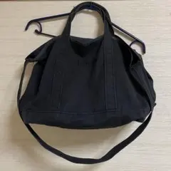 L.L.Bean グローサリー トートバッグ カラー　黒ブラック　レディース