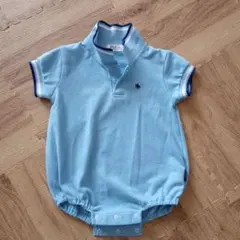 POLO Baby 水色ロンパース 80サイズ