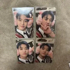 nct dream ジェミン　pink christmas トレカ　4枚セット