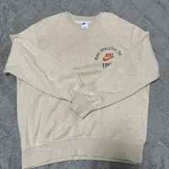【美品】Nike ベージュ トレーナー 長袖