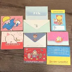 昭和 キャラクター 封筒 9枚セット