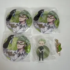 ツイステ ナムコ namco限定 ホログラム缶バッジ 実験服 セベク5点セット