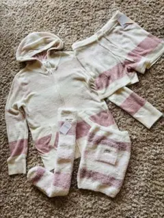 新品タグ付 ジェラートピケ ルームウェア 4点セット パジャマ