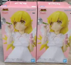 -忍野 忍- EXQ FIGURE 物語シリーズ 西尾維新 2体セット
