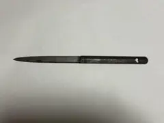 【時代物】鉄地 猪目透かし 馬針 貫級刀 刀装具 隠し武器 古武術 骨董 時代物】鉄地 猪目透かし 馬針 貫級刀 刀装具 隠し武器 古武術 骨董