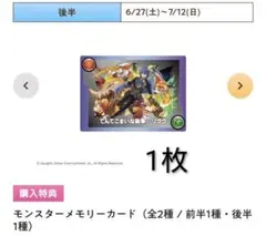 パズドラ モンスターメモリーカード てんてこまいな執事・リクウ 1枚