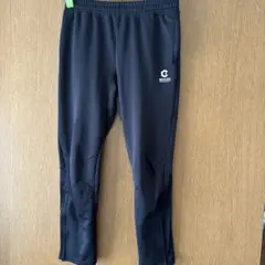 フィットパンツ 黒 ロゴ入り
