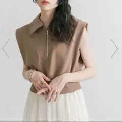 新品　KBF ショルダータックZIPスウェット