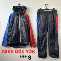 00s NIKE ナイキ ナイロンジャケット パンツ 上下セットアップ Y2K