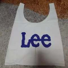 Lee トートバッグ ホワイト/ブルー