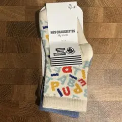 Petit Bateau ベビー靴下 2足セット 19/22