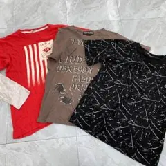 キッズ服 まとめ売り サイズ150 長袖 半袖 赤 黒 茶色 可愛い オシャレ