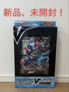 ゲッコウガV-UNION ザシアンV-UNION 未開封カートン(6BOXずつ) V-UNION】ミュウツー・ザシアン・ゲッコウガ【スペシャルカード