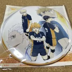 ハイキュー‼︎　デカ缶バッジ　日向・影山・月島・宮侑・星海