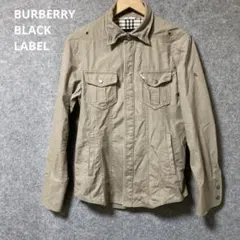 ✨BURBERRY BLACK LABEL サファリ ミリタリー ジャケット