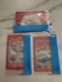 [未開封] サンリオ　ウエファーチョコカード ウエハース 3枚セット