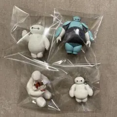 ベイマックス フィギュア キーホルダー 4個セット