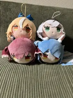 ホロライブ　寝そべり　ミニマスコット　全4種セット