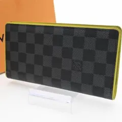 極美品！希少✨ルイヴィトン ダミエ グラフィット ブラザ 長財布 N63252 極美品！希少✨ルイヴィトン ダミエ グラフィット ブラザ 長財布
