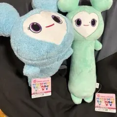 TWICE LOVELYS ふわもこねんねBIGぬいぐるみ ナヨンのびふにゃミナ