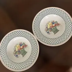 ビレロイ&ボッホ　バスケット　スープ皿　2枚のサムネイル