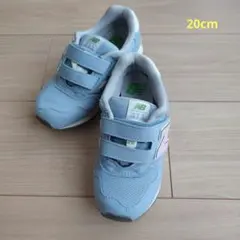 New Balance 313 ライトブルー ベルクロ　20cm