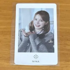 NiziU ニナ　ポップアップストア　ポップアップ　フォトカード　トレカ