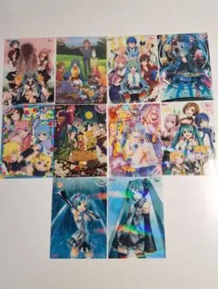 初音ミク クリアカードコレクション 集合 初音ミク 10枚セット