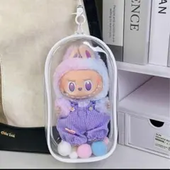 LABUBU ラブブぬいぐるみ　ビニールポーチ　雨カバー　保護ケース