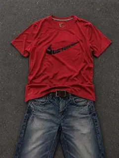 00s NIKE 半袖Tシャツ y2k archive 短丈 ストリートのサムネイル