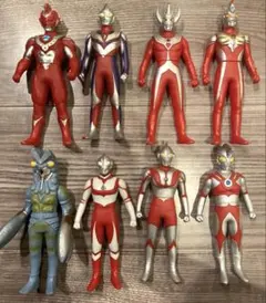 ウルトラマン フィギュア 8体セット ソフビ 14cm まとめ売り