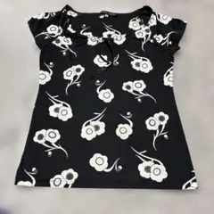 MICHAEL KLEIN 花柄 半袖カットソーMミシェルクランのサムネイル