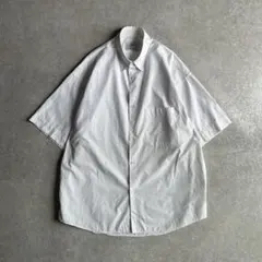 A19671 美品 マーカ 20SS ドルマンワイドフィット半袖シャツ 白2