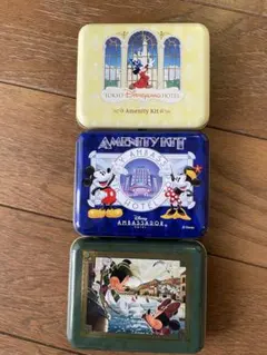 ［缶］　ディズニーホテルアメニティ3点セット
