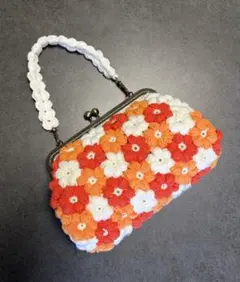 Handmade 蝶と昆虫柄 がま口 ショルダーバッグ 藤井風 バッグ - メルカリ