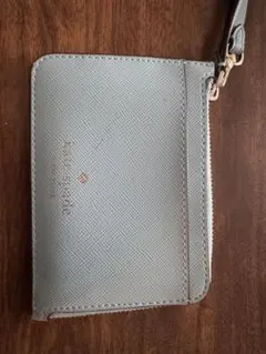 kate spade ライトブルー コインケース