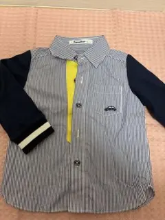 familiar ストライプシャツ 90