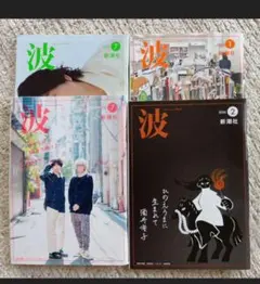 波 新潮社 4冊セット まとめ売り　back number バッグナンバー