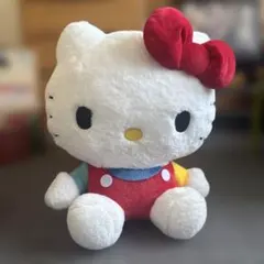 ハローキティ レトロカラードールGJ キティビックぬいぐるみ