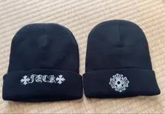 黒 ニット帽 2個セット